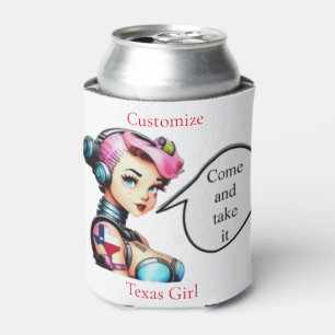 Porta-lata Texas Girl Thunder_Cove