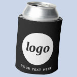 Porta-lata Texto do logotipo simples Promocional comercial pr<br><div class="desc">Adicione seu próprio logotipo e escolha de texto a este design. Remova o texto se preferir. Minimalista e profissional. Ideal para empresas, eventos ou feiras comerciais. Excelente para funcionarios e funcionários ou como um produto promocional para seus clientes e clientes. Altere a cor de fundo para corresponder à sua marca....</div>