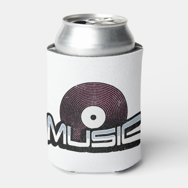 Porta-lata Texto musical com vinil record (Can Front)