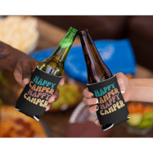 Texto Retrocolorido Wavy de Camper Feliz