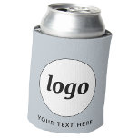 Porta-lata Texto simples para logotipo Promocional comercial<br><div class="desc">Adicione seu próprio logotipo e escolha de texto a este design. Remova o texto se preferir. Minimalista e profissional. Ideal para empresas, eventos ou feiras comerciais. Excelente para funcionarios e funcionários ou como um produto promocional para seus clientes e clientes. Altere a cor de fundo para corresponder à sua marca....</div>
