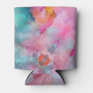 Porta-lata Textura artística: Papel de parede Abstrato colori