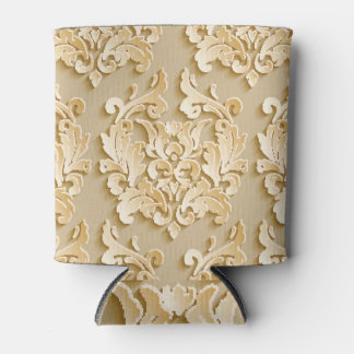 Porta-lata Textura de Cor damasco da Vintage Elegante