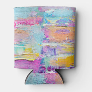 Porta-lata Textura de fundo de pintura acrílica