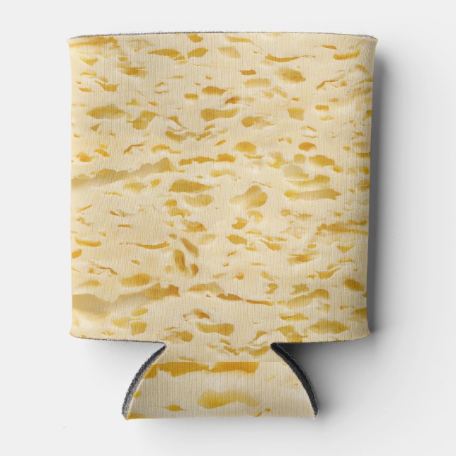 Porta-lata Textura de queijo, furos característicos (Frente)