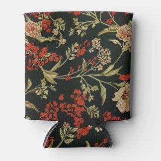 Porta-lata Textura Floral: Padrão de Flor Sem Fios