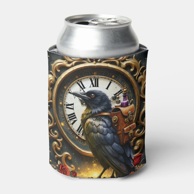 Porta-lata The Raven’s Clockwork Delivery  (Can Front)