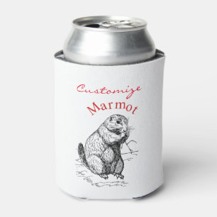 Porta-lata Thunder_Cove de Animais Marmotes