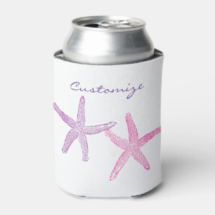 Porta-lata Thunder_Cove de Peixe de Estrelas Rosa