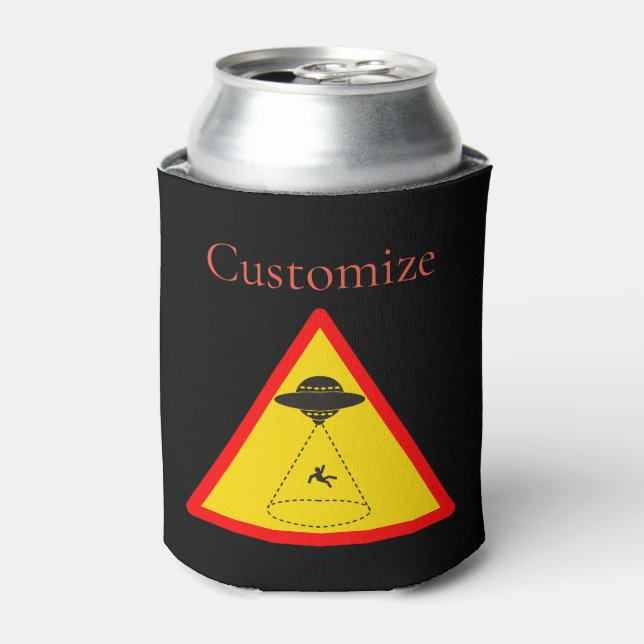 Porta-lata Thunder_Cove do OVNI de Abdução de alienígenas (Can Front)