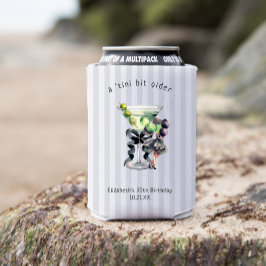 Porta-lata Tini Bit Antigo | Martini Themed Birthday Favor