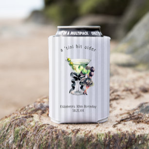 Porta-lata Tini Bit Antigo Martini Themed Birthday Favor