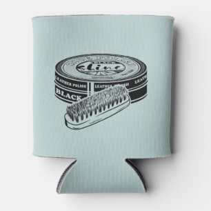 Porta-lata Tinta de cor calçado preta