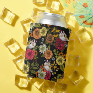 Porta-lata Tintas de ouro no jardim em preto