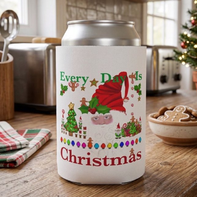 Porta-lata Todo Dia É Natal  (Criador carregado)