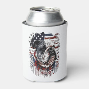 Porta-lata TODOS OS AMERICANOS DOG amam buldogue inglês