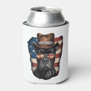 Porta-lata TODOS OS AMIGOS AMERICANOS DE DOG-amantes de pit b