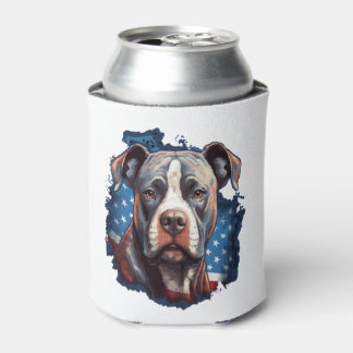 Porta-lata TODOS OS AMIGOS AMERICANOS DE DOG-amantes de pit b