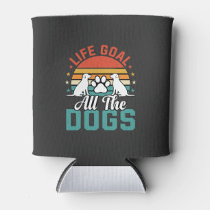Porta-lata Todos Os Cães Amante De Cães Retrô