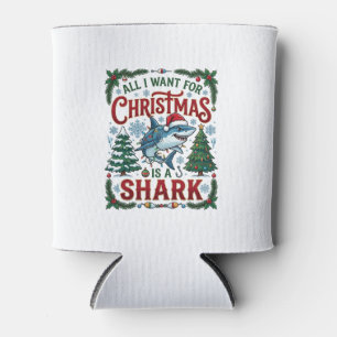 Porta-lata Todos Querem Árvores de Pinheiro de Natal do Tubar