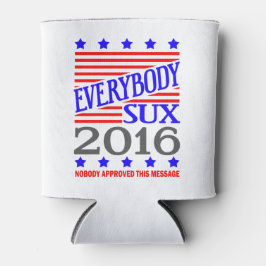 Porta-lata Todos Sux 2016 Eleição Presidencial