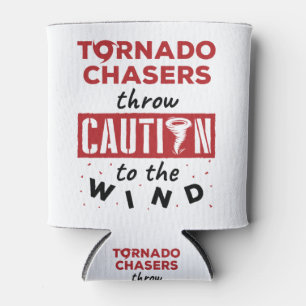Porta-lata Tornado Chaser Tempestade Perseguindo Vento Engra