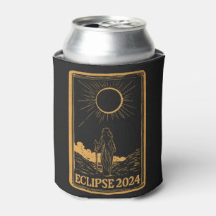 Porta-lata Total Solar Eclipse EUA 8 de abril de 2024 Celesti