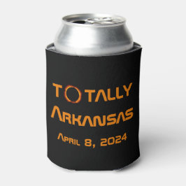Porta-lata Totalmente Arkansas 2024 Eclipse Solar