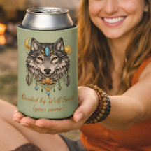 Tótem Lobo Tribal: Animal Espiritual Personalizado