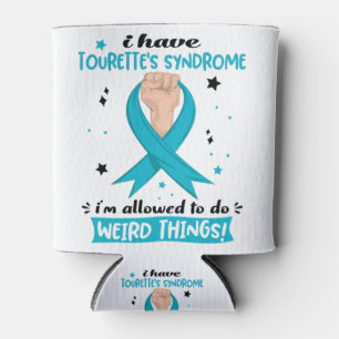 Porta-lata Tourette's Syndrome Awareness Month Ribbon Gifts