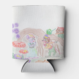 Porta-lata Trabalho de arte de Crianças Personalizadas, dois