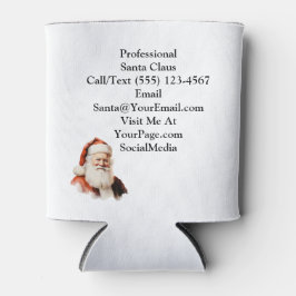Porta-lata Traditional Santa Claus Business Card