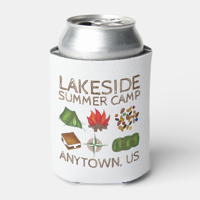 Porta-lata Trailmix de tendas de camp de verão (Can Front)