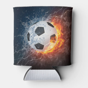 Porta-lata Travesseiro decorativo de futebol/futebol