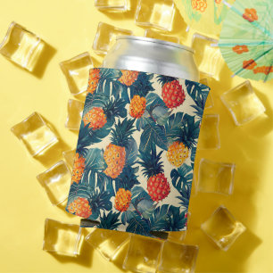 Porta-lata Trendy Fun Modern Summer Beach Tropical Cooler