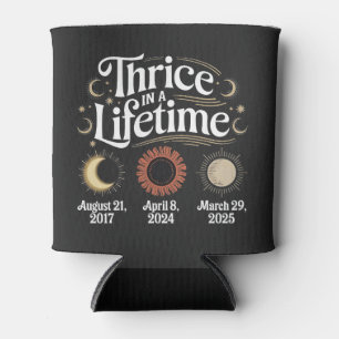 Porta-lata Tricheiro na Astronomia do Eclipse Solar em Lifeti