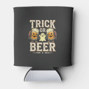 Porta-lata Trick or Beer Design de Cerveja de Halloween_1