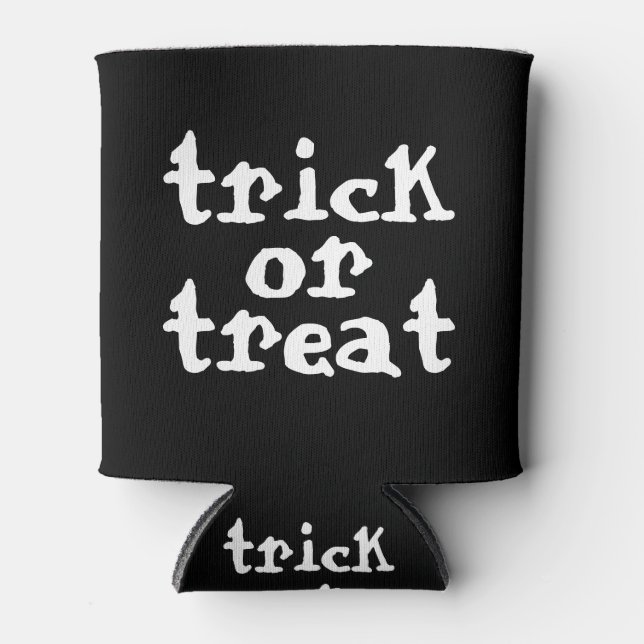 Porta-lata Trick Or Treat Halloween (Frente)