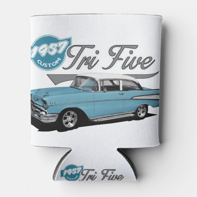 Porta-lata Triplo Azul (Frente)