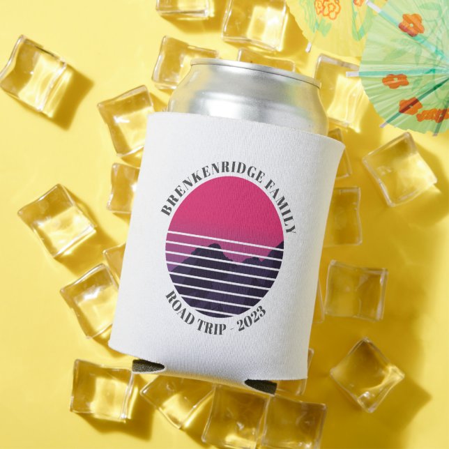 Porta-lata Tripulação de Tripulação de Estrada Familiar Perso (Verão in situ)