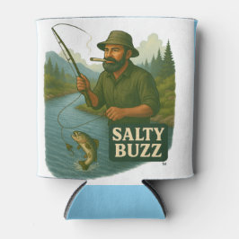 Porta-lata Trout Fishing Salty Buzz