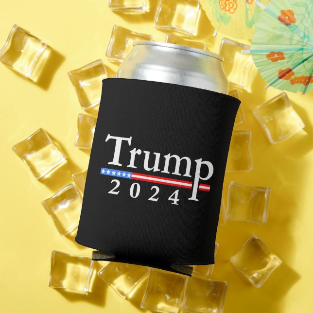 Porta-lata Trump 2024 Classic Black and Red (Verão in situ)
