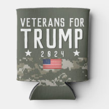 Trump 2024 Veteranos para Trump Camo
