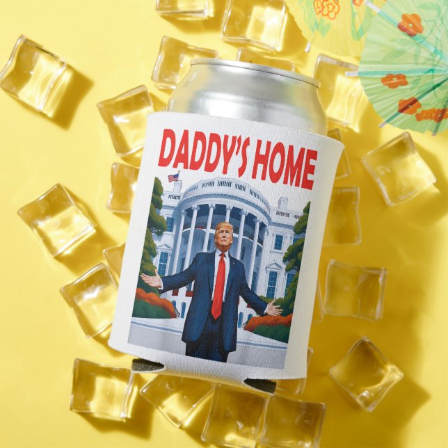 Porta-lata Trump Daddys Home (Verão in situ)