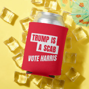 Porta-lata Trump é um trapo de pau