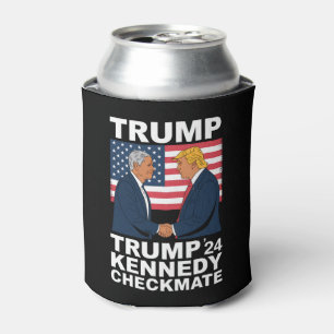 Porta-lata Trump Kennedy Xeque-Mate 2024 Voto Trump Kennedy