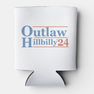 Porta-lata Trump Vance 2024 Outlaw Hillbilly Election