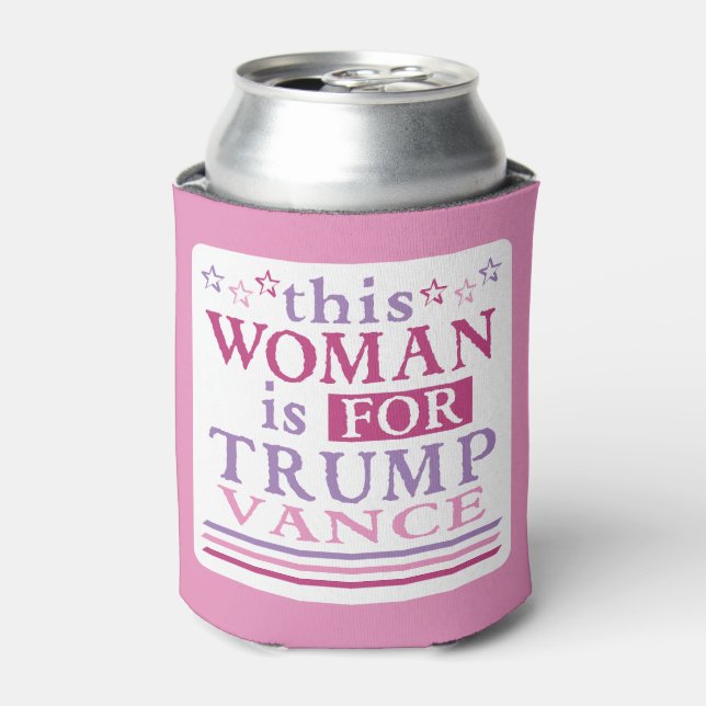 Porta-lata Trump Vance - esta mulher é para (Can Front)