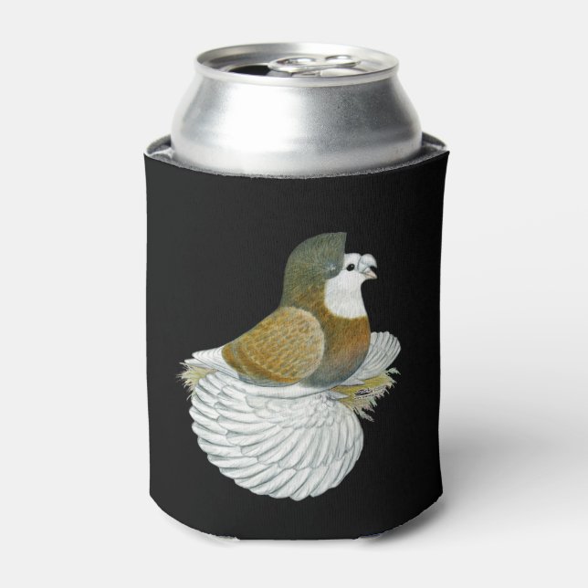 Porta-lata Trumpeter Pigeon AOC Baldhead (Can Front)