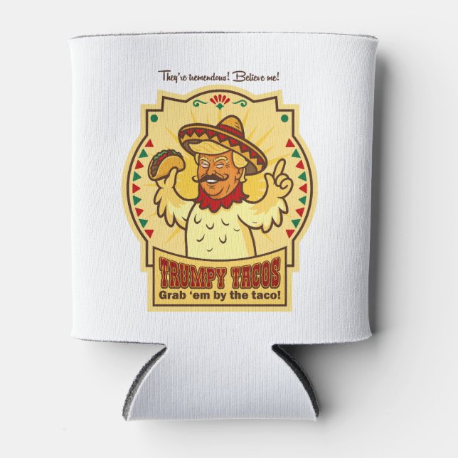 Porta-lata Trumpy Tacos (Frente)